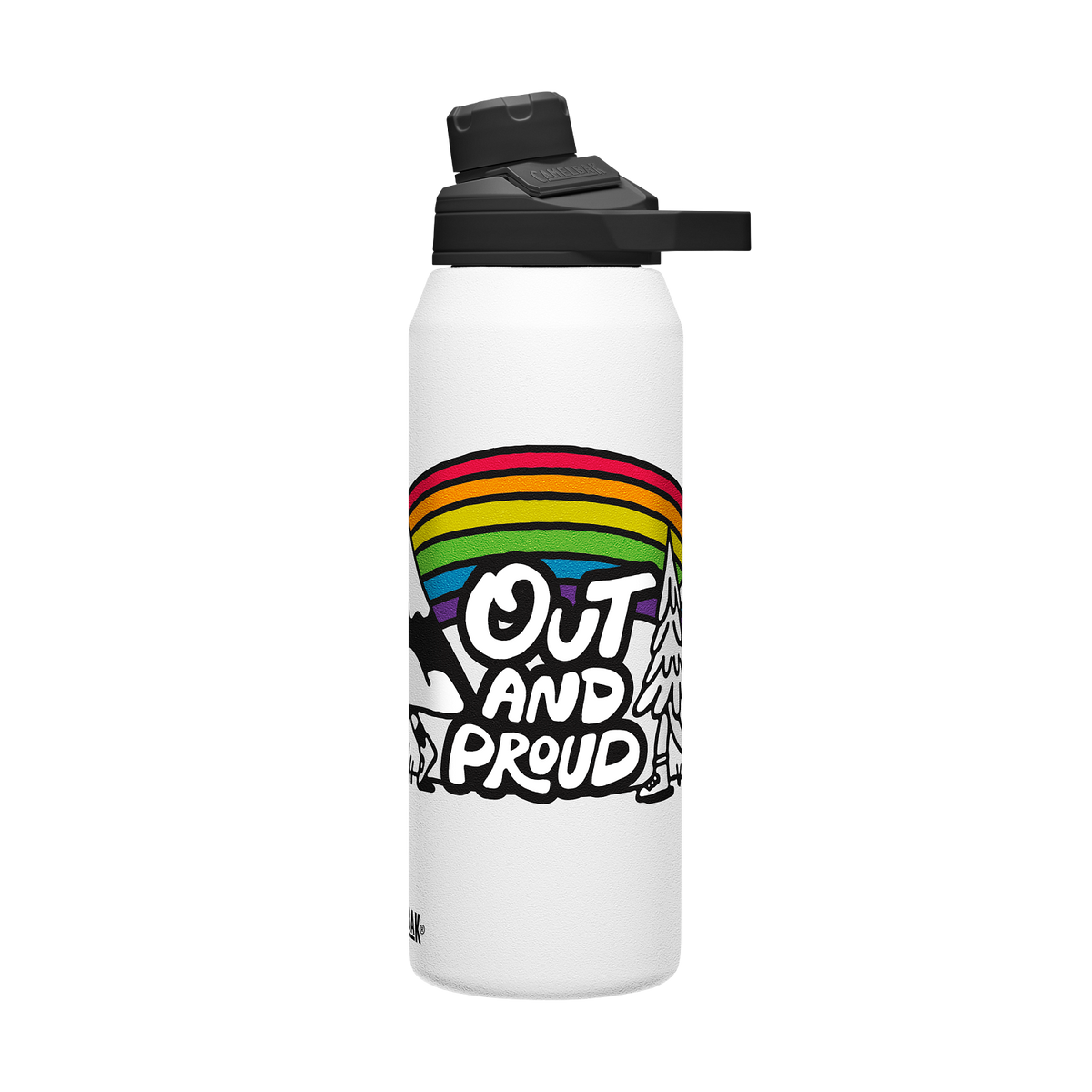 chute-mag-32-oz-water-bottle-insulated-stainless-steel-plus-cleanup-kit-pride-collection-limited-edition-j8 xhvxlhasbo
