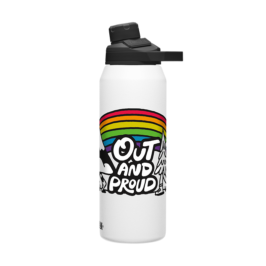 chute-mag-32-oz-water-bottle-insulated-stainless-steel-plus-cleanup-kit-pride-collection-limited-edition-j8 xhvxlhasbo